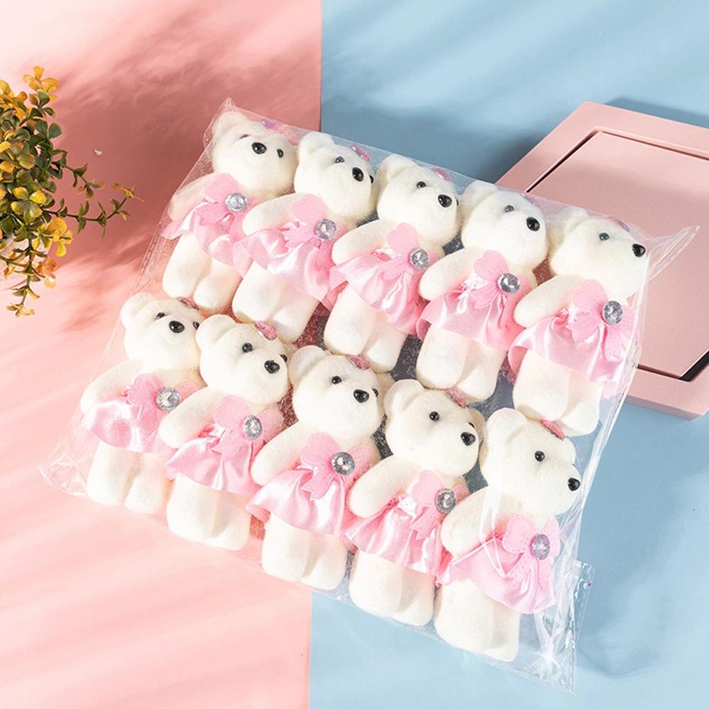 Wedding Vendor - 10개/봉 꽃다발 곰 아이스크림 다이아몬드 곰