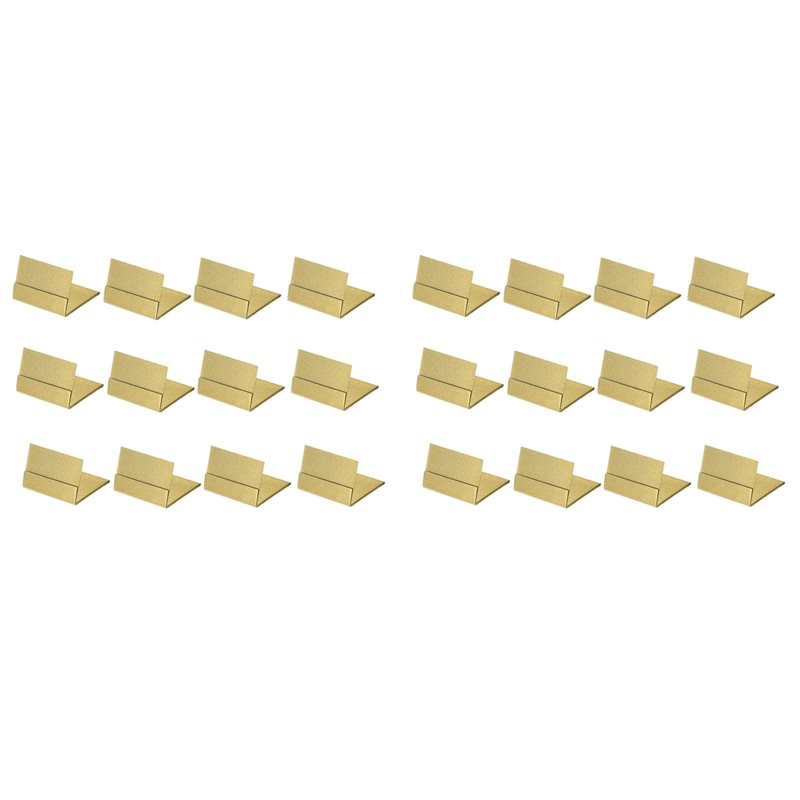 Table Number Gold - A96I-골드 테이블 번호 홀더, 24팩 금속