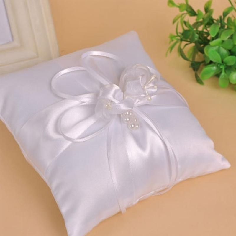 Ring Bearer Pillow - p9fe 웨딩 진주 반지 반지 링스