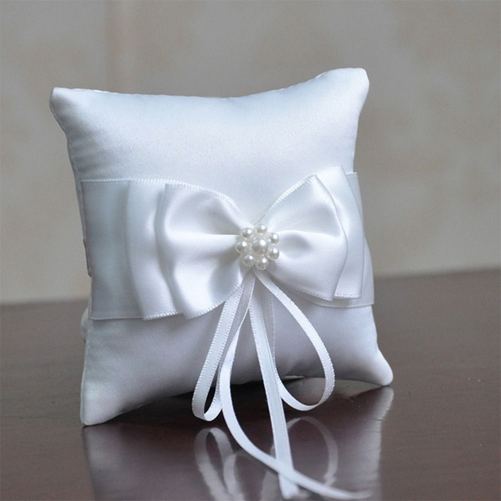 15*15cm 20*20cm 링 베어러 베개 화이트 실 - Ring Bearer Pillow 리뷰 및 가격
