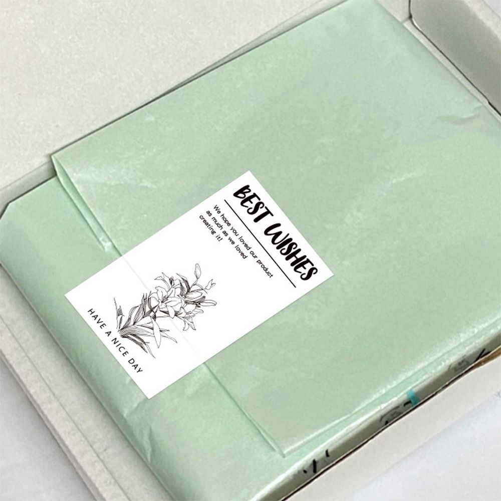 50PCS 흰색 주문 스티커에 감사드립니다 5.4*9c - Wedding Souvenir 리뷰 및 가격