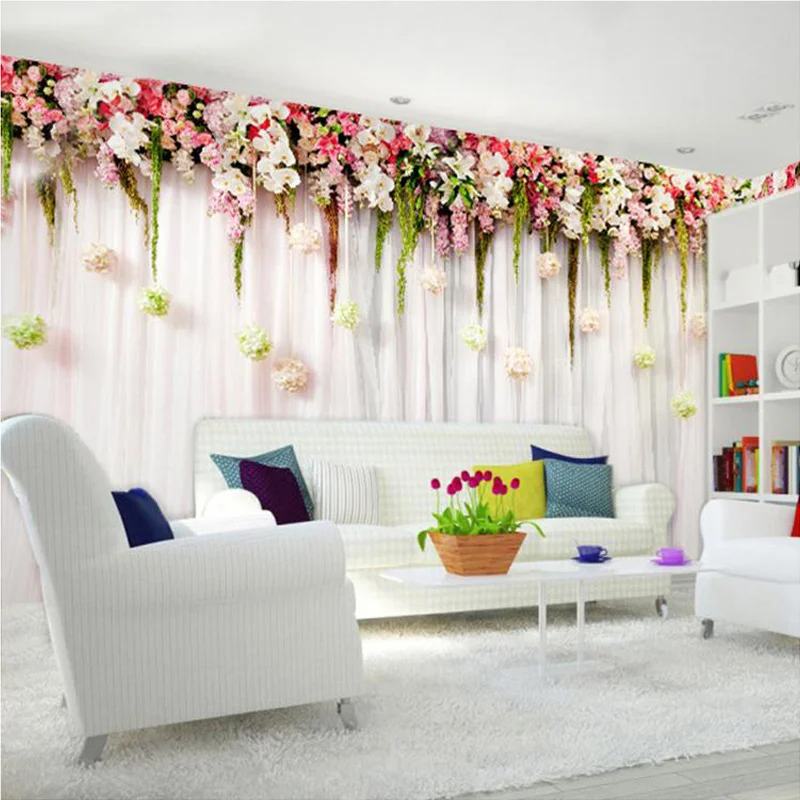 사용자 정의 벽 천으로 패션 꽃 커튼 사진 벽화 벽지  - Wedding Backdrop Curtain 리뷰 및 가격