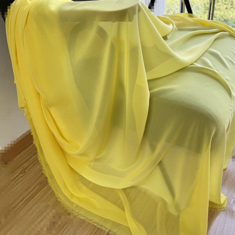노란색 오렌지 쉬폰 패브릭 신부 웨딩 파티 장식 조젯  - Wedding Backdrop Curtain 리뷰 및 가격