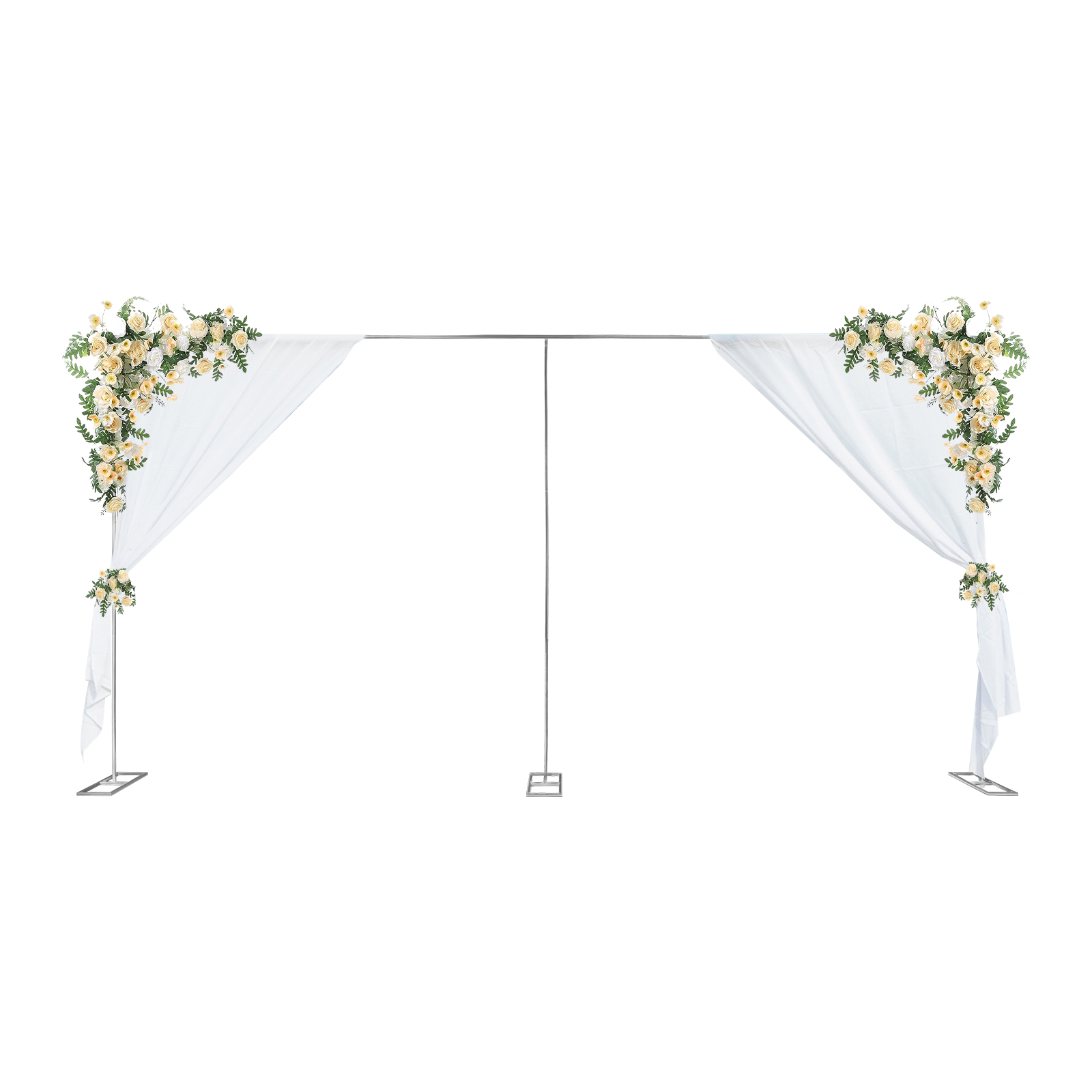 3x6m/10x20ft 금속 웨딩 아치 스탠드 헤비 듀 - Wedding Backdrop Curtain 리뷰 및 가격