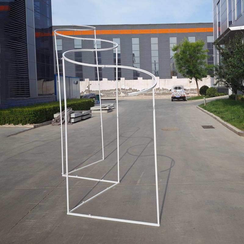 240-300cm 높이의 고급 S자형 철제 아치 및 라 - Wedding Backdrop Curtain 리뷰 및 가격