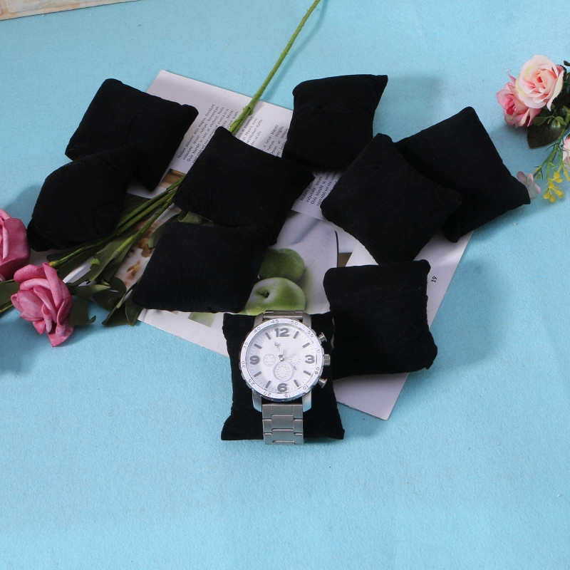 10 개/대 벨벳 팔찌 시계 베개 여러 가지 빛깔의 보 - Ring Bearer Pillow 리뷰 및 가격