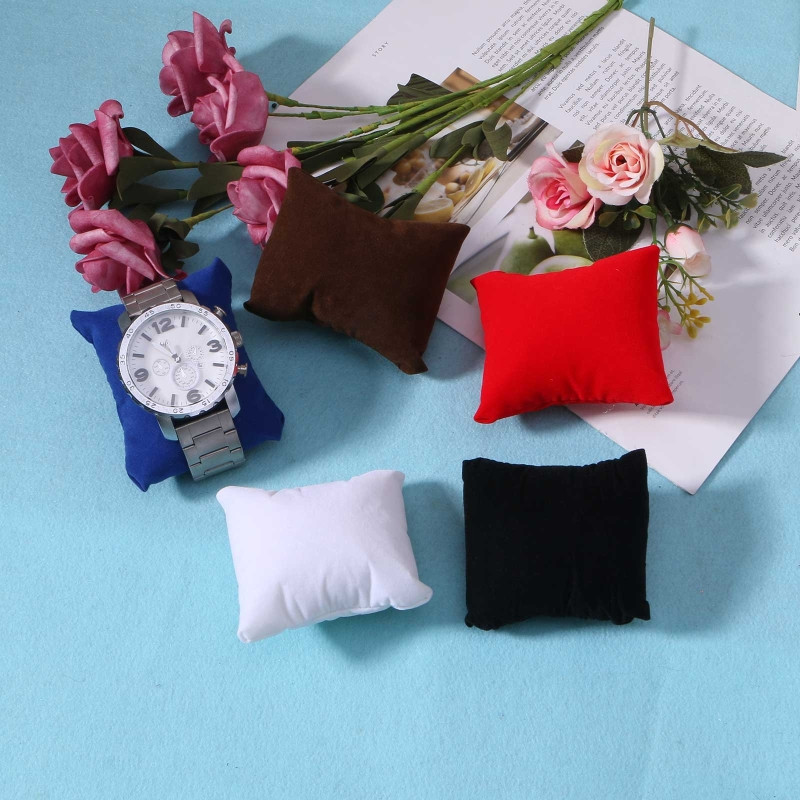 10 개/대 벨벳 팔찌 시계 베개 여러 가지 빛깔의 보 - Ring Bearer Pillow 리뷰 및 가격