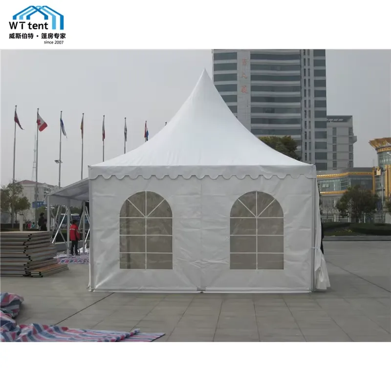 4X4m 5X5m 웨딩 텐트 중국 공급 야외 파고다 텐 - Wedding Supply Factory 리뷰 및 가격